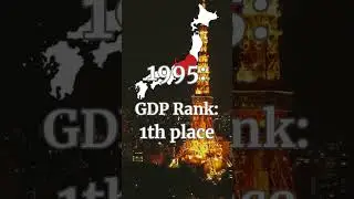 Rise and fall of Japan economy (1960-2024) #japan #economy #gdp #jagwartwin #badfeeling