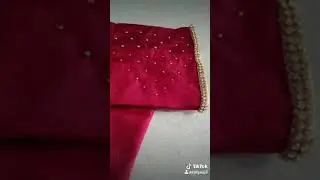 #diy#blouse#beaddesign