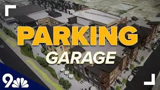 New parking garage under construction in downtown Silverthorne