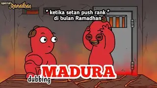 Ketika setan push rank di bulan Ramadhan -  animasi dubbing Madura spesial ramadhan || ep animation