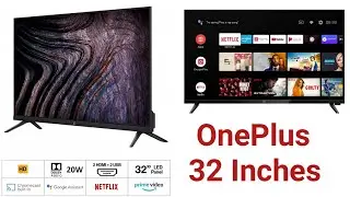 OnePlus Y Series 80 cm (32 inches) HD Ready LED Smart Android TV 32Y1 (Black) (2020 Model) #AOP |