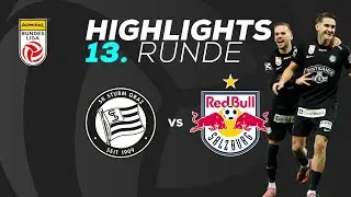 SK Puntigamer Sturm Graz - FC Red Bull Salzburg, Matchday 13, ADMIRAL Bundesliga 2025/26