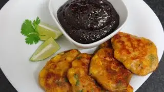 Sweetcorn Fritters with Chilli Jam recipe - quick vegetarian starter/snack