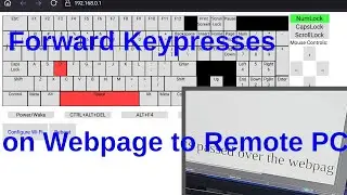 Remote keyboard inputs over webpage w/ $6 Raspberry Pi Pico W