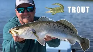 Catching Monster Trout Fishing Backcountry Flats