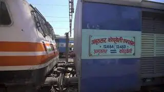 Indian Trains old paint job #trains  #globallocal  #journeys #india #travelvlog #trainspotting