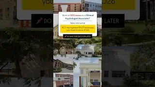 RCI-Recognised PDCP Colleges in India | Clinical Psychologist (Associate)