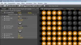 After Effects Tutorial - LED signboard