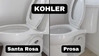KOHLER Santa Rosa vs Prosa One-Piece Toilet