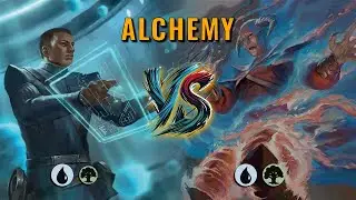 MTG Alchemy - Simic Control by CunicoliGoblin VS Simic Aggro by Trori