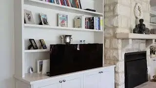 Portsea Renovation _ Custom Entertainment Unit design _ TV Unit _by Complete Kitchens