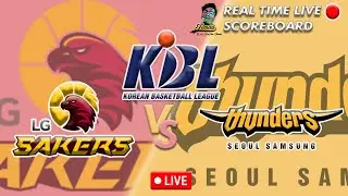 🔴KBL LIVE CHANGWON LG SAKERS VS SEOUL SAMSUNG THUNDERS KOREAN BASKETBALL LEAGUE 01-07-26