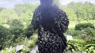 Black Kimono Robe Cover Up - Elegant Cotton Silk Layering Piece | Mansa by Ichcha