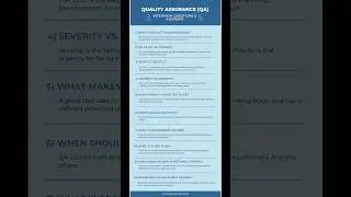 QA Tester Job Interview Questions and Answers #jobsearch