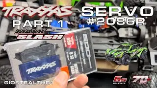 Traxxas Maxx Slash — обновление сервопривода с высоким крутящим моментом, часть 1 #2085R