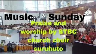 Praise and worship by church choir Suruhuto town Baptist church SBAK aizuto@Akamumixturevlog 