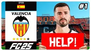 The Rebuild Begins! - FC 25 Valencia Career Mode EP 1