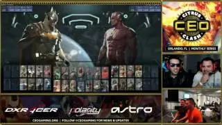 CEO CITRUS CLASH #5  INJUSTICE 2 - CIRCA FOREVERKING vs GODBREAKERXD