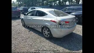 kmhdh4ae8du627356 - Hyundai Elantra Limited 2013 2013