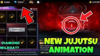 NEW JUJUTSU Arrival animation in free fire | kitne diamond me milega?? #fflive #ffmax