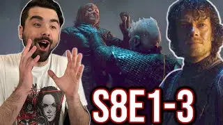 THE LONG NIGHT!! GAME OF THRONES REACTION SEASON 8 EPISODE 1-3 - WHITE WALKERS GONE