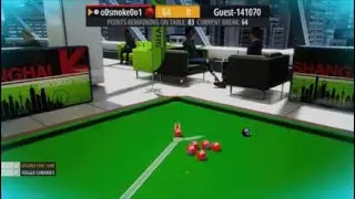 This was scrappy with bad positioning but I get the 147 👌