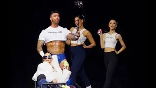 Abi Clarke and Adam Maxted COMEDIANS OR WRESTLERS?!
