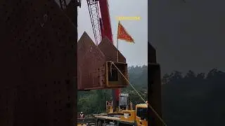 New Bridge Erection Mobile Crane!🫡 #youtubeshorts #ytshorts #shorts