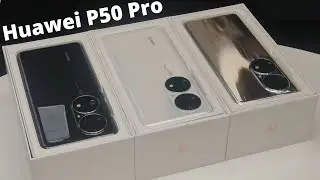 Exclusive Huawei P50 Pro All Colors Unboxing & First Look