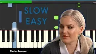 Anne-Marie 2002 Slow Easy Piano Tutorial - How To Play