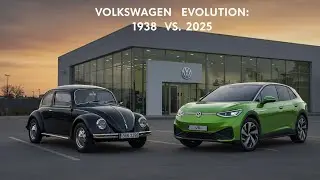 VOLKSWAGEN EVOLUTION: 1938 To 2025 - 86 YEARS OF VW HISTORY: THEN & NOW