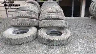 1020 second hand nylon tyres MRF Apollo truck tyre 