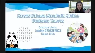 Business Canvas Kursus Bahasa Mandarin Online - Jesslyn