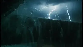 Calm your mind with heavy rain, thunder, and lightning Deep Sleep
