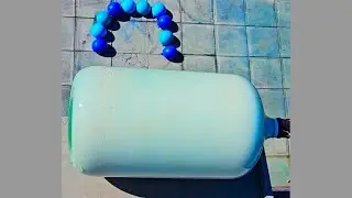 🎈Breaking Glass Bottles and Balloon drops - Crushing Crunchy & Soft Things🔥🍾🌈