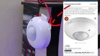 Best Motion Sensor For Light, Fan | Motion Sensor Unboxing