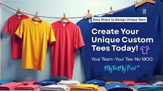 🎨 From Plain to Wow! | Custom T-Shirt Printing @ MTMP Malaysia 👕🔥