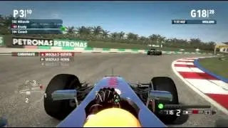 FormulaSim: F1 Ranking - Sepang - On Board Krusty and Setup