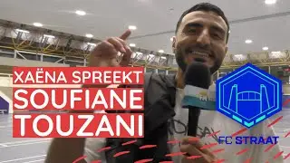 Xa&euml;na spreekt Soufiane Touzani bij FC Straat 2025