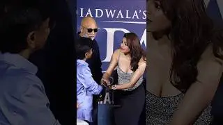 Kajal Agarwal shines with elegance at the grand Sikander event! ✨🔥 #sikandar #kajal