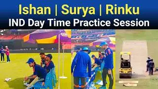 Ishan, Surya, Rinku Practice In Day Time | India Practice Session Today In Ahmedabad | Pitch Report