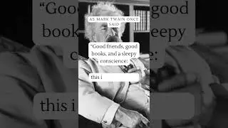 As Mark Twain once said
