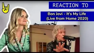 Voice Teacher Reacts to Bon Jovi - It's My Life (Live from Home 2020)