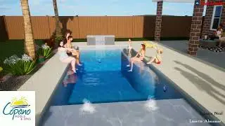 Copano Pools and Spas- The Almanzar Family- The Wylela Beach