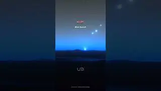 Sunset on Earth vs. Sunset on Mars