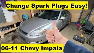 Замена свечей зажигания для Chevy Impala 3.5L V6 06 07 08 09 10 11 2006 2007 2008 2009 2010 2011