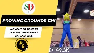 Luigi Levels Up With a Power Star at a Wrestling Show