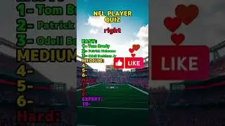 Only True NFL Fans Can Score 10/10 🤯🔥| #quiz #trivia #nfl