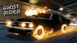 Ghost Rider Car 🔥 Hollywood Whatsapp Status | Bao Rami Status