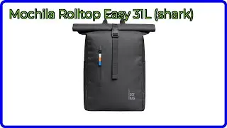 RESE&Ntilde;A (2025) : Mochila Rolltop Easy 31L (shark). DETALLES ESENCIALES